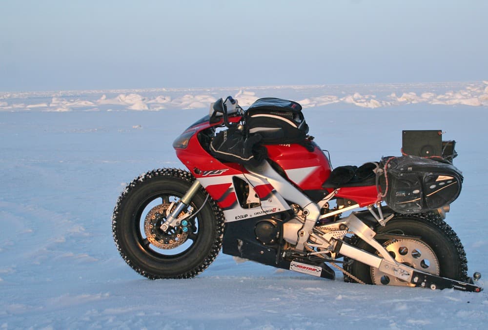 Маньяк-путешественник на Yamaha R1 отправится на Северный полюс — 6