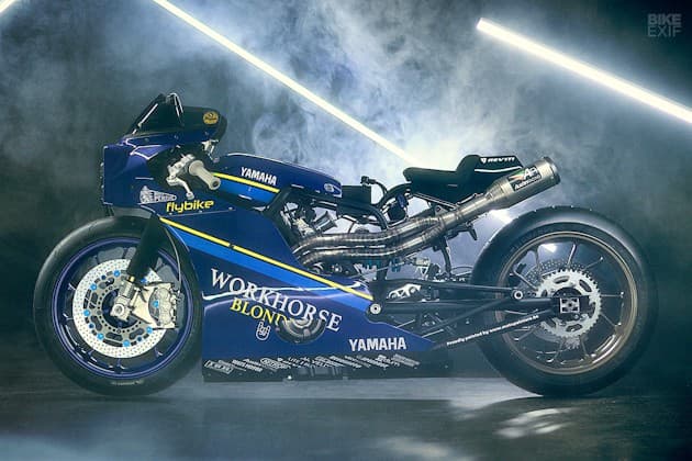 Yamaha XSR700 превратилась в дрэгстер — 1