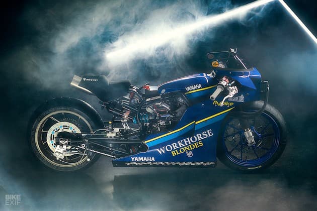 Yamaha XSR700 превратилась в дрэгстер — 3