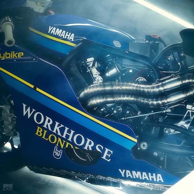 Yamaha XSR700 превратилась в дрэгстер — 6