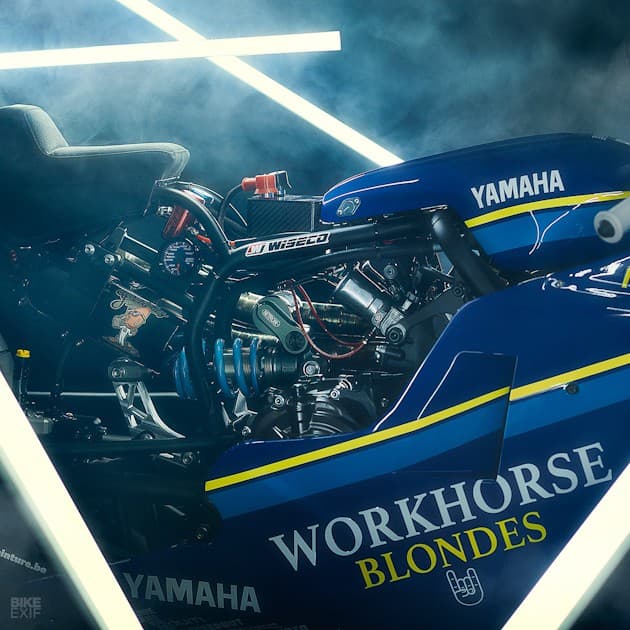 Yamaha XSR700 превратилась в дрэгстер — 8