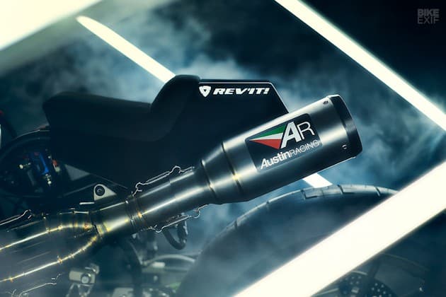 Yamaha XSR700 превратилась в дрэгстер — 9