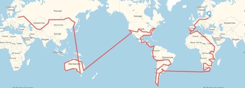 Катя катит в кругосветку! — 3