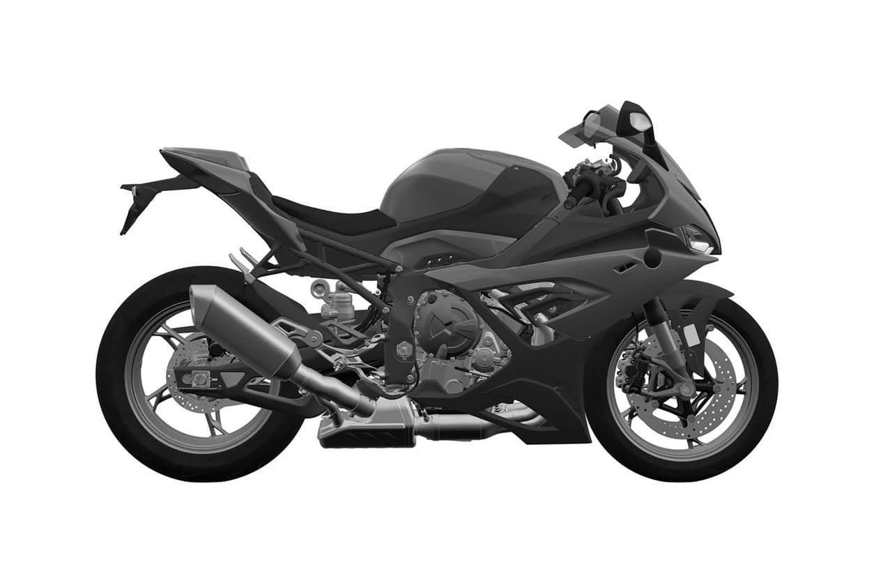 Спортбайк BMW S1000RR показался на патентных рисунках — 2
