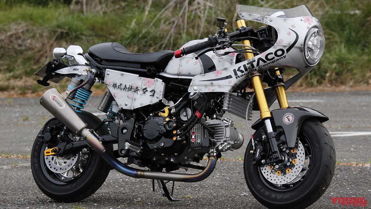 Обезьяньи фокусы: Honda Monkey 125 превратилась в кафе-рейсер — 2