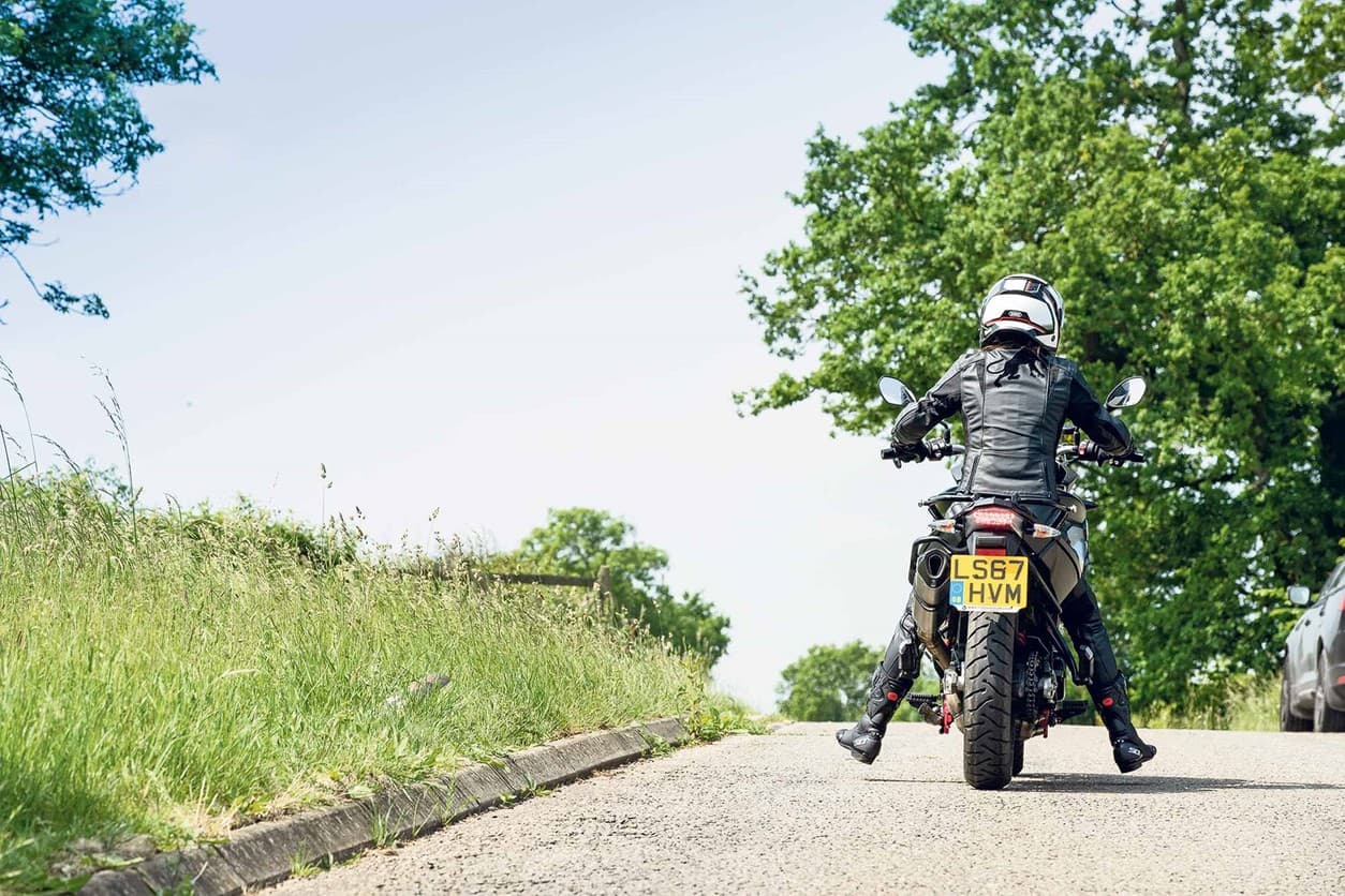Stopping, Starting and Holding a Motorcycle on a Hill — 2