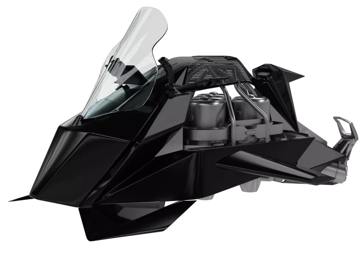 Воздушный Speeder: Jetpack Aviation анонсировала летающий мотоцикл — 9