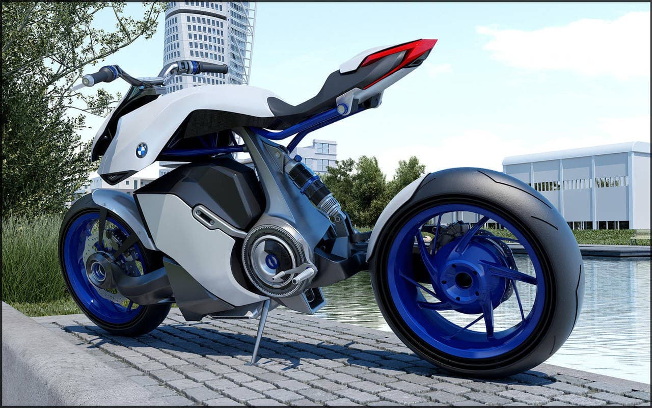 HP Kunst - мотоцикл будущего от BMW — 2