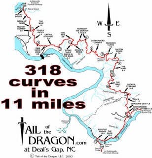 Deals Gap - Great Motorcycle Roads The "Dragon" — 4