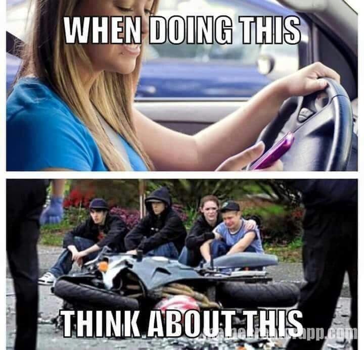 Please stop and think! — 1