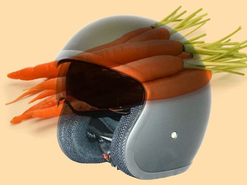 Why Your Next Motorcycle Helmet Could Be Made From Carrots — 6