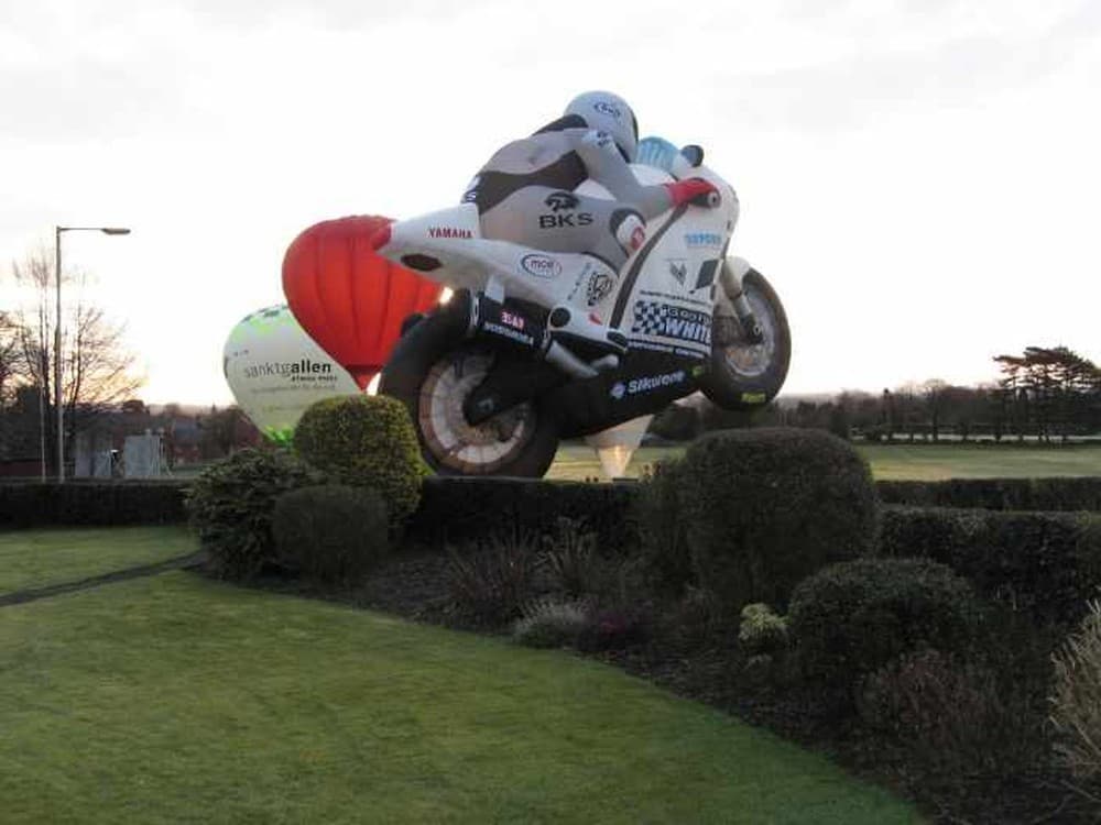 Motorbiker balloon was a real challenge — 2