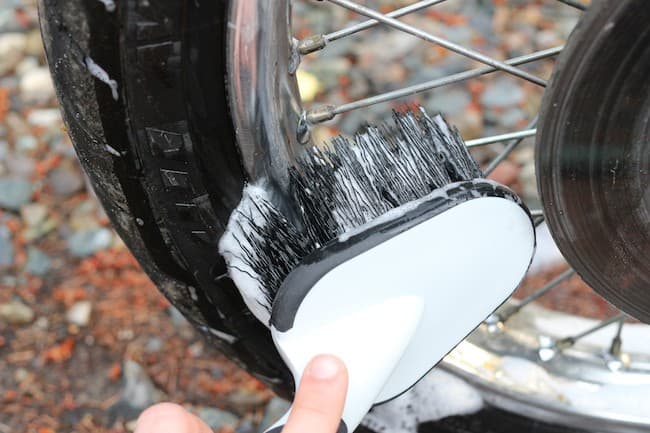 How to Wash a Motorcycle — 14