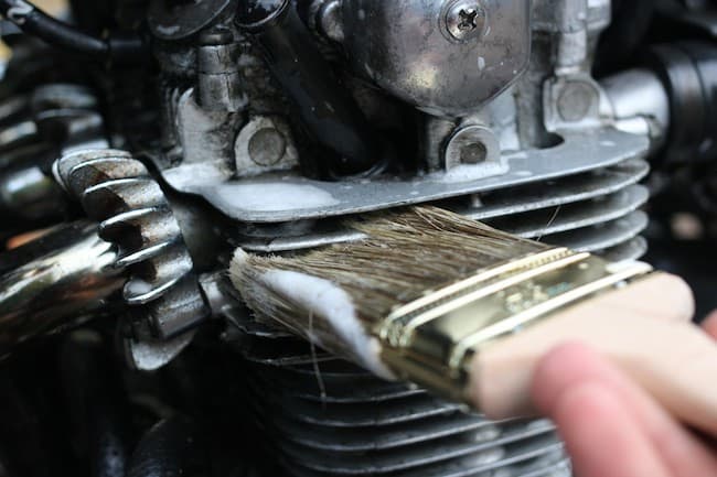 How to Wash a Motorcycle — 12