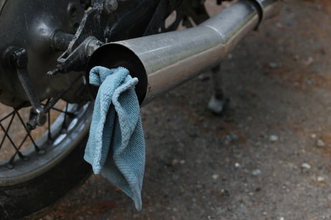 How to Wash a Motorcycle — 6