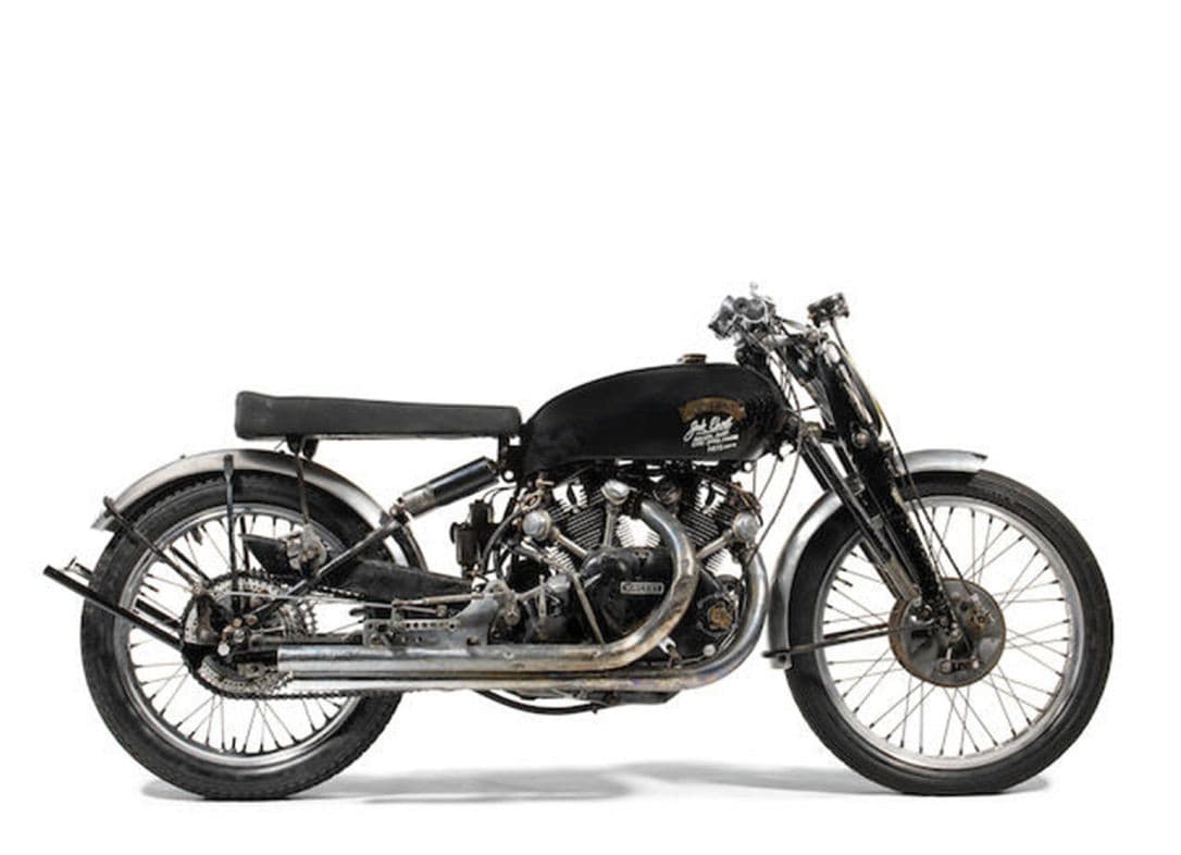 1951 Vincent Black Lightning sets record at motorcycle auction — 2