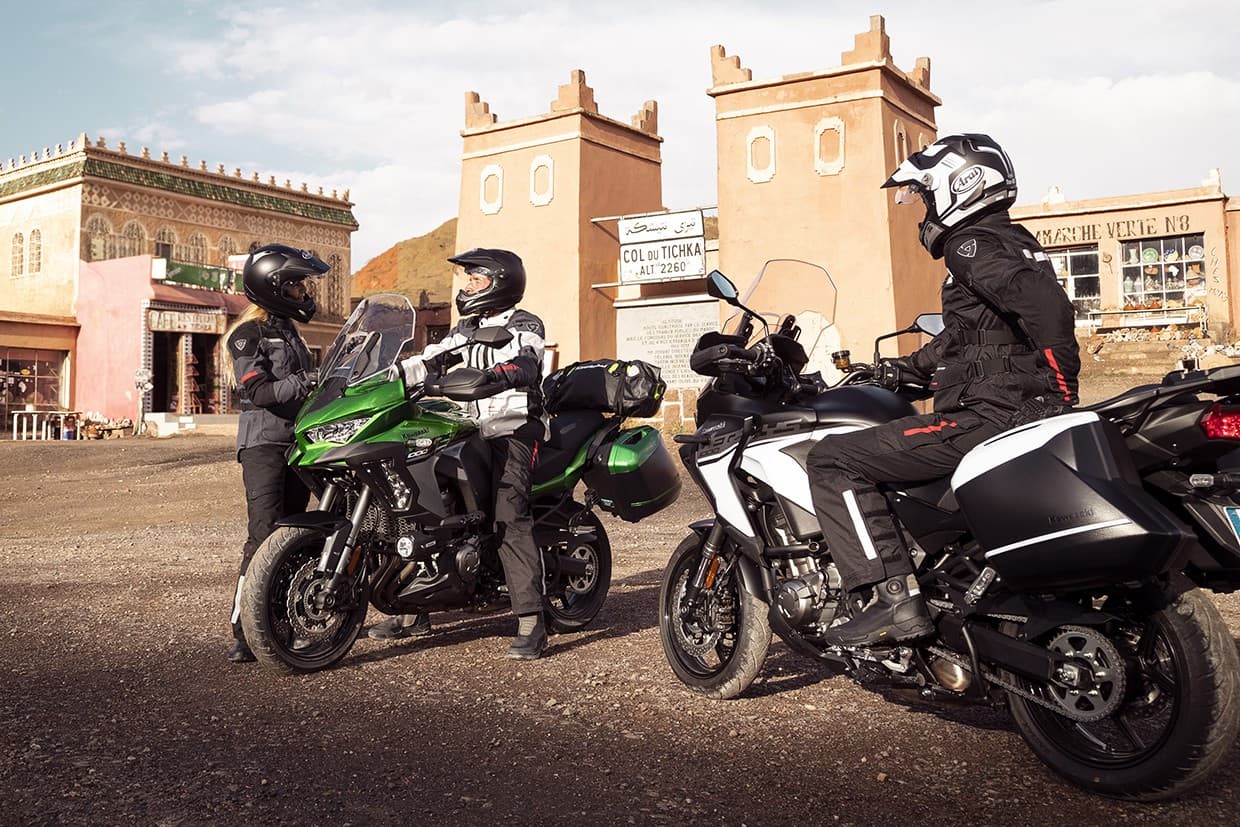 Взросление «литра»: Kawasaki обновила кроссовер Versys 1000 — 13
