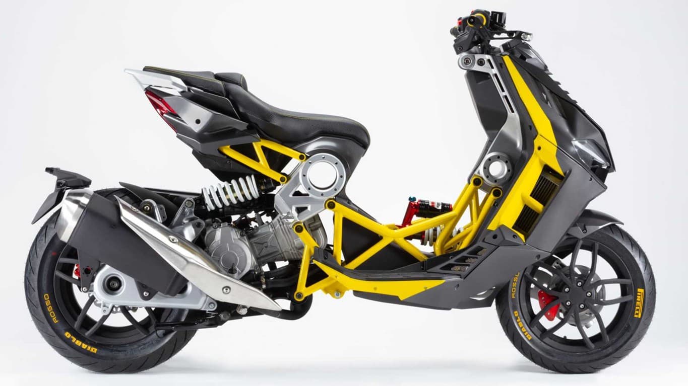 Сумасшедший «табурет»: представлен новый Italjet Dragster — 5