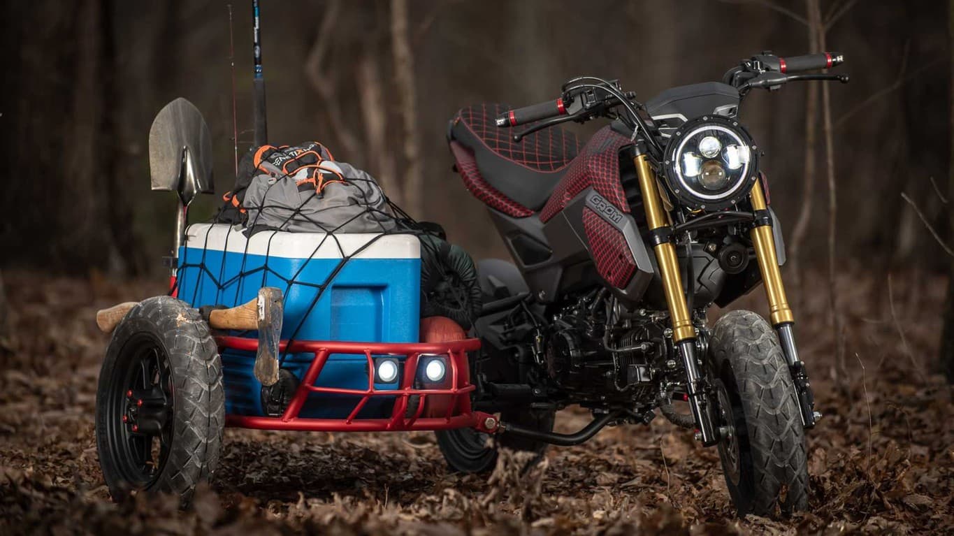 Американский GUS: Honda Grom превратилась в колясочник — 2