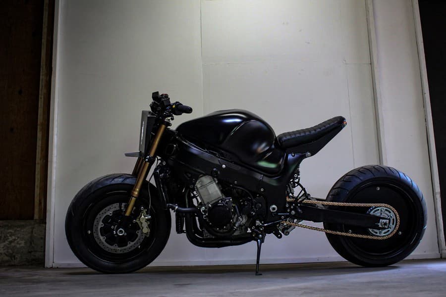 Крутой Droog: Suzuki Hayabusa обернулась «уличным бойцом» — 2