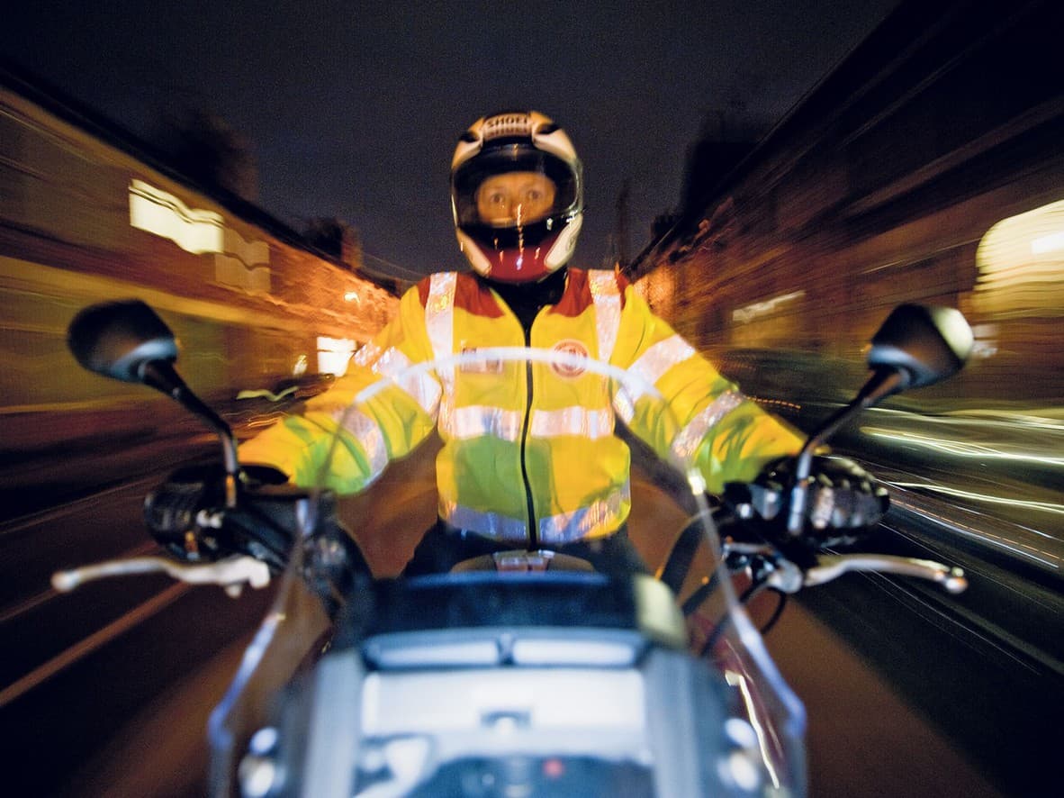 How to ride a motorbike at night — 2