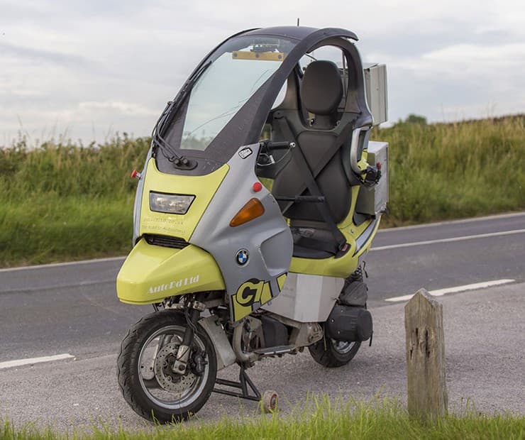 Autonomous BMW C1: — 4