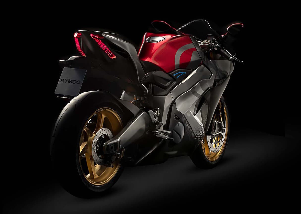 Тайваньский «электрик»: Kymco представила «зеленый» спортбайк SuperNEX — 5
